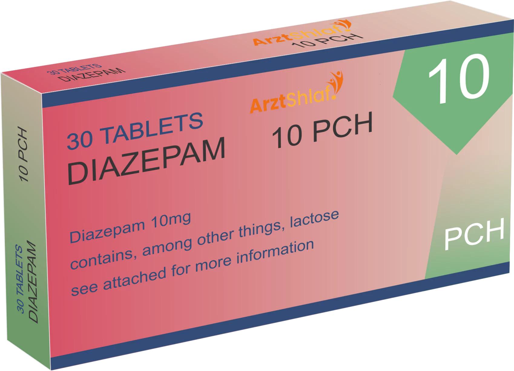 Diazepam 10 mg 30 Tabletten