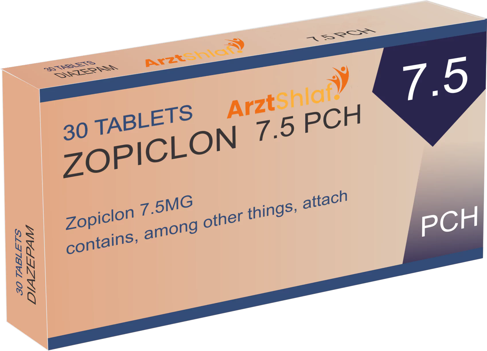 Zopiclon 7.5mg 30 Tabletten