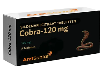 Cobra 120mg Sildenafilcitrat 5 Tabletten Arztschlaf.com